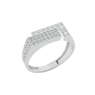 Garry Round Diamond Ring For Him